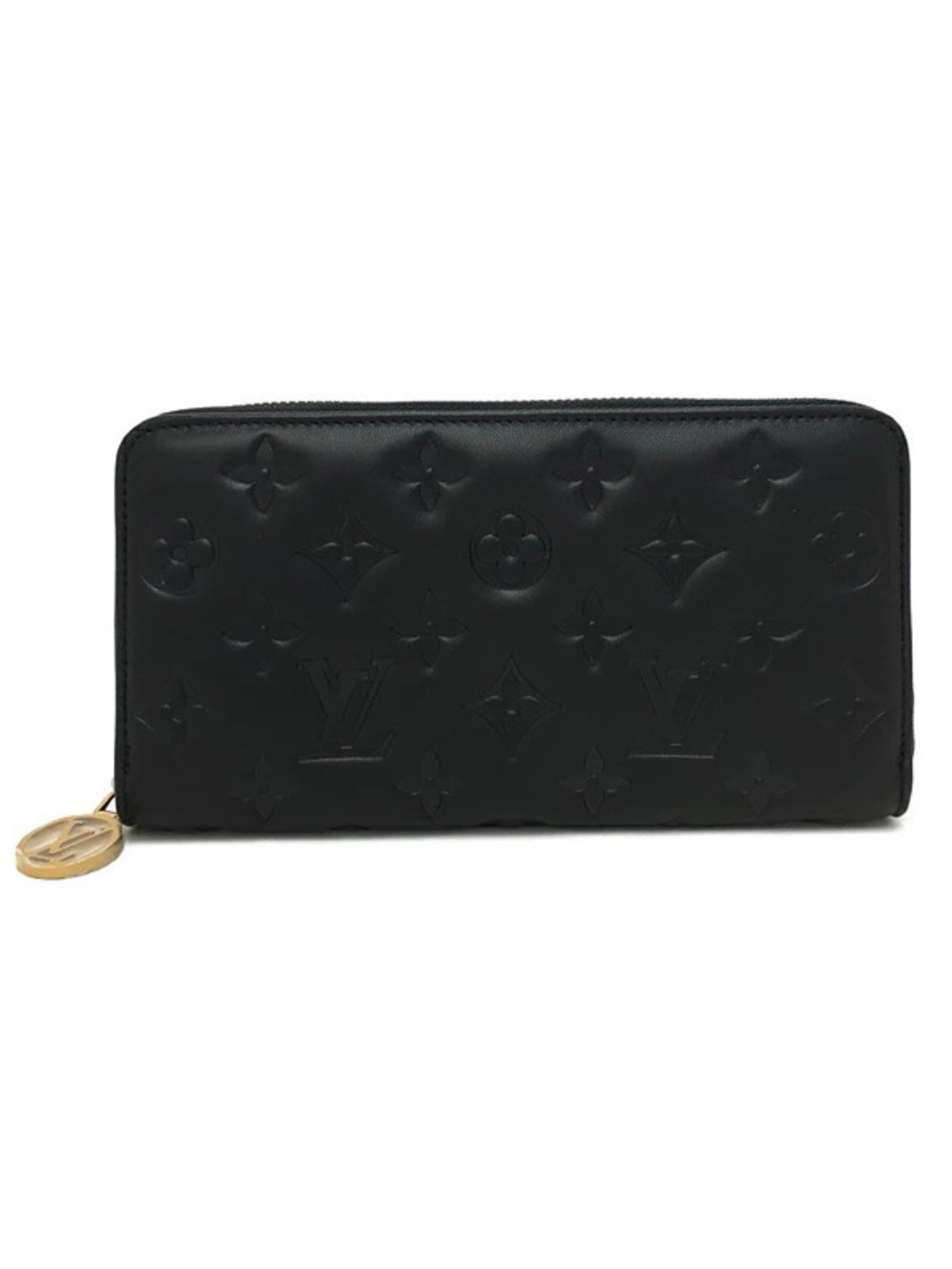 Louis Vuitton Monogram Zippy Wallet Round Zipper Long